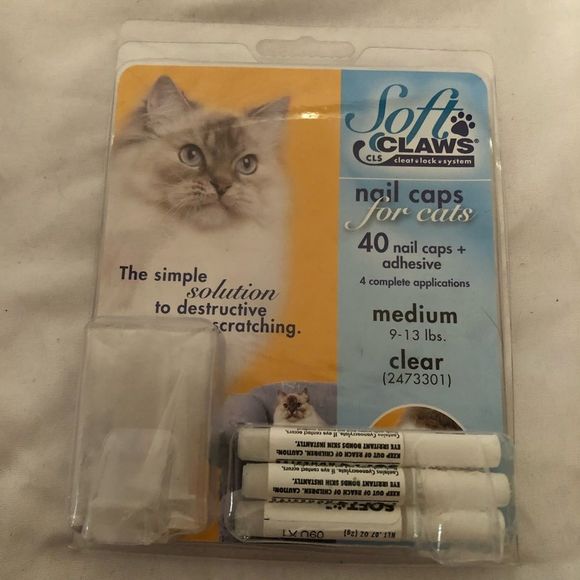 Clear cat claw caps - Picture 1 of 2